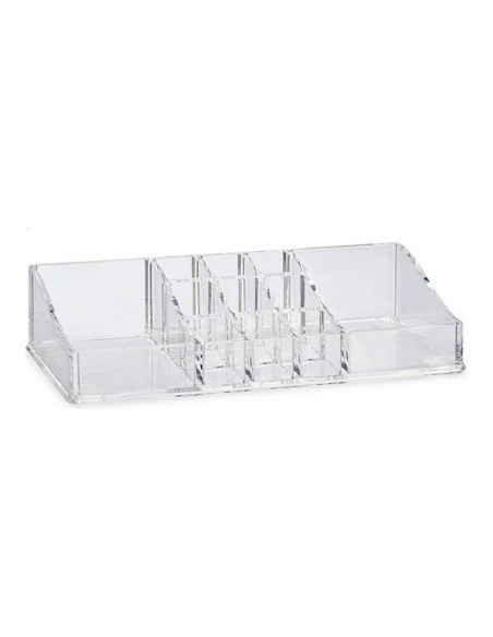 Organisateur de maquillage Berilo 6103-X Transparent 9 x 4,5 x 22,7 cm