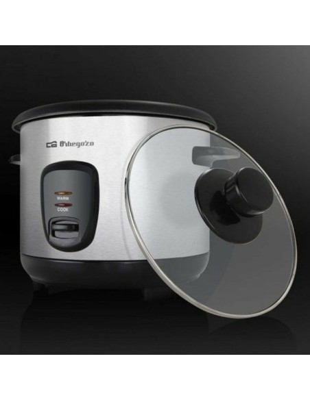 cuiseur à riz Orbegozo CO-3025 400 W Noir Acier 1 L
