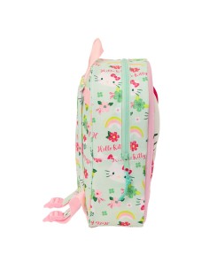 Cartable Hello Kitty Vert Rose 22 x 27 x 10 cm 3D 2