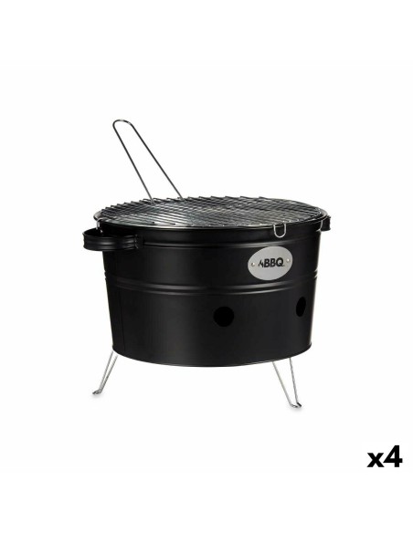 Barbecue Portable La Dehesa 201020GS 201020GS Fer Zinc 35 x 21 x 42 cm (4 Unités)