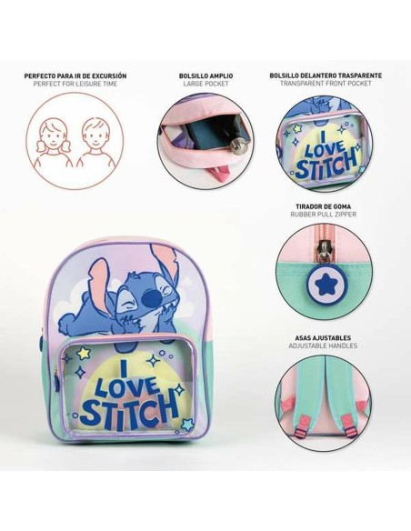Cartable Stitch Lila