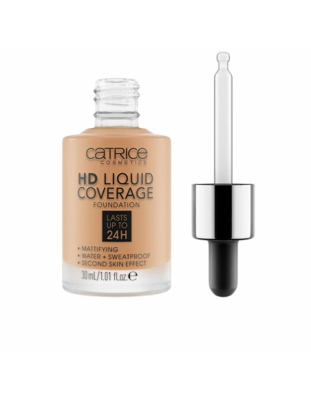 Base de maquillage liquide Hd Liquid Coverage Foundation Catrice