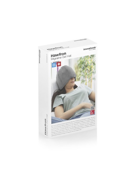 Bonnet en Gel pour la Migraine et la Relaxation Hawfron InnovaGoods