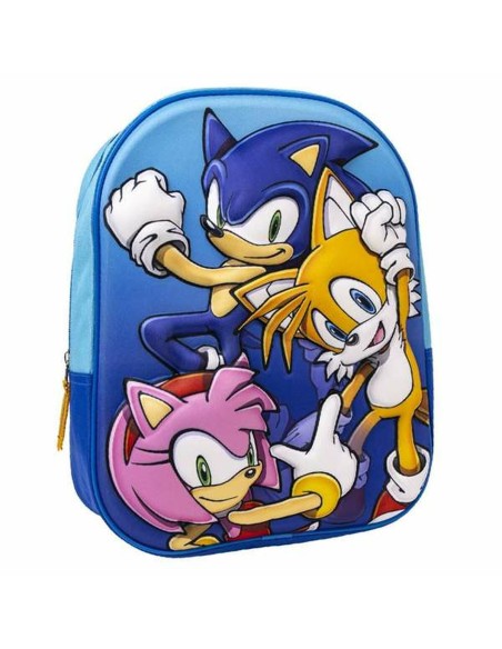 Cartable 3D Sonic 25 x 31 x 9 cm