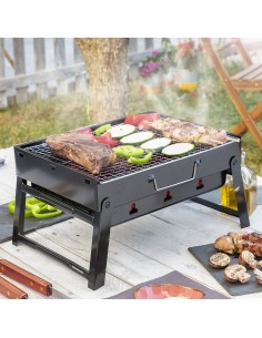 Barbecue Pliable Portatif à Charbon BearBQ InnovaGoods