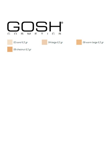 Poudres Compactes All in One Gosh Copenhagen (6,5 g) 6,5 g