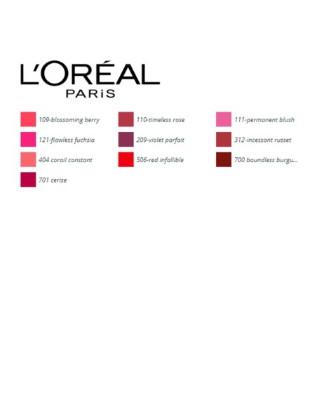 Rouge à lèvres Infallible L'Oreal Make Up (5,6 ml)