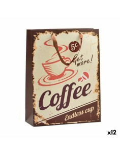 Sac en papier AR1603048 Hotdog & Coffee 8,5 x 24 x 18 cm (12 Unités)