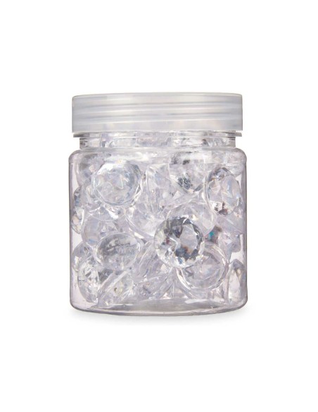 Pierres Décoratives Gift Decor 6007XYP-T 6007XYP-T Transparent 150 g Diamant (16 Unités)