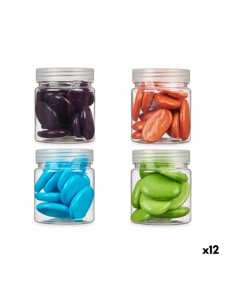 Pierres Décoratives Gift Decor 5009XYP-P-1 5009XYP-P-1 Bleu Vert Violet Orange 280 g (12 Unités)