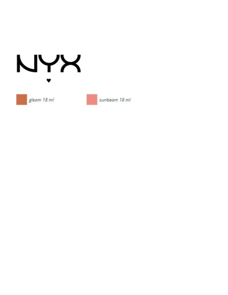 Éclaircissant Born To Glow! NYX (18 ml)