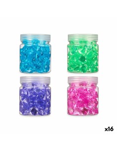 Pierres Décoratives Gift Decor 6007XYP-C 6007XYP-C Bleu Vert Violet Rose 150 g Diamant (16 Unités)