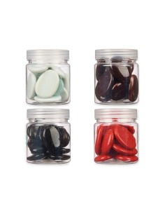 Pierres Décoratives Gift Decor 24621 24621 Blanc Marron Noir Rouge 280 g (12 Unités) 2