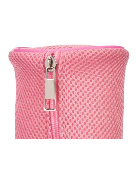 Trousse d'écolier cylindrique Pincello 441 441 Bleu Violet Rose 22 x 8 x 8 cm Rembourré (6 Unités)
