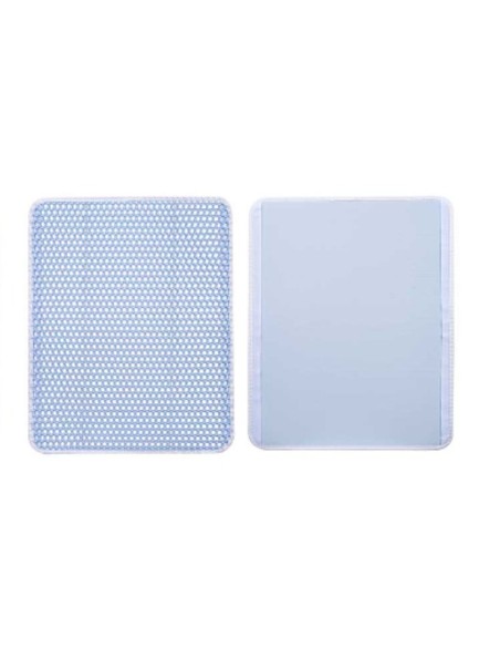 Tapis de Litière pour Chat Mascow 242 242 Bleu 50 x 40 x 1,5 cm (12 Unités)