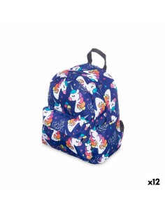 Cartable Pincello 586 586 Multicouleur 28 x 12 x 22 cm 22 x 28 x 12 cm Licorne (12 Unités)