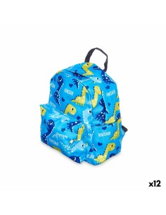 Cartable Pincello 588 588 Multicouleur 28 x 12 x 22 cm 22 x 28 x 12 cm Dinosaures (12 Unités)