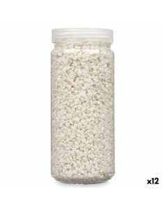 Pierres Décoratives Blanc 2 - 5 mm 700 g (12 Unités)