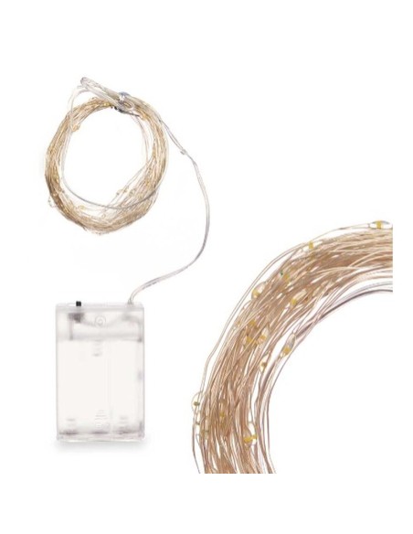 Guirlande lumineuse LED Gift Decor BL-009 BL-009 Blanc Lumière chaude 5,4 m 16 x 10 x 6 cm (24 Unités)