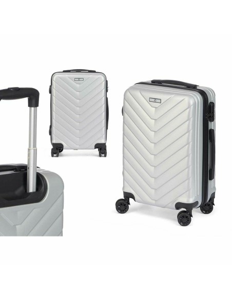 Valise cabine HT-025-G Gris clair 55 x 35 x 20 cm