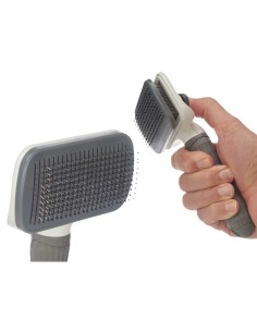 Brosse pour Chiens Mascow 334 334 Anthracite 10,5 x 19 x 6 cm 19 x 5,5 x 10,5 cm (12 Unités) 2