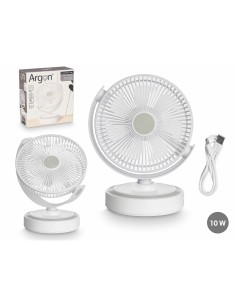 Ventilateur de Bureau Argon 5080 5080 Blanc 10 W 21 x 28 x 32,5 cm 2
