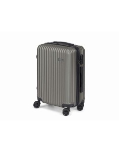 Valise cabine HT-017-D Gris foncé 55 x 35 x 20 cm Rayures