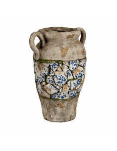 Figure décorative de jardin Ibergarden ZD19007 ZD19007 Polyrésine Vase 21 x 34,5 x 28 cm (2 Unités) 2