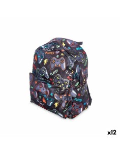 Cartable Pincello 590 Games Multicouleur 28 x 12 x 22 cm 22 x 28 x 12 cm (12 Unités)