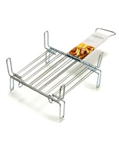 Grill Double 25 x 25 cm Acier zingué (5 Unités) 2