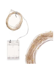 Guirlande lumineuse LED Gift Decor BL-010 BL-010 Blanc Lumière chaude 10,4 m 16 x 10 x 6 cm (12 Unités) 2
