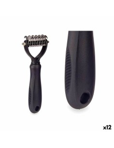 Étrilles pour chiens Mascow 333 333 Noir Silicone 6,5 x 17 x 3 cm 12 Unités