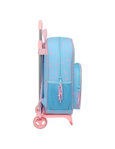 Cartable Lilo & Stitch Happy Bleu ciel 33 x 42 x 14 cm 2