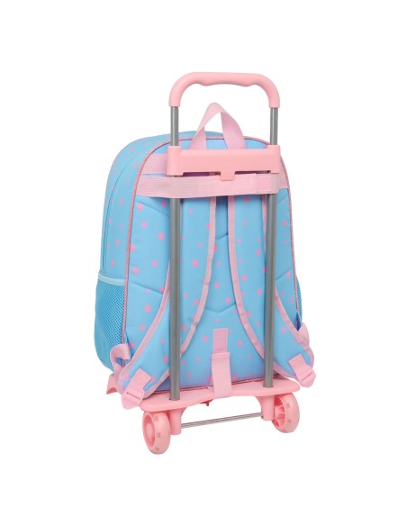 Cartable Lilo & Stitch Happy Bleu ciel 33 x 42 x 14 cm