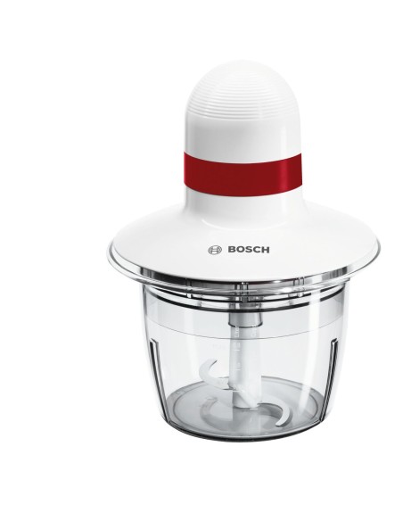 Hachoir BOSCH MMRP1000 Blanc Rouge Acier inoxydable 400 W 800 ml 19,5 x 2,5 x 19,5 cm