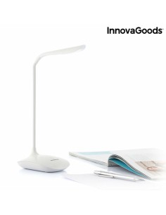Lampe LED de Table Rechargeable Tactile InnovaGoods Lum2Go Blanc ABS Plastique (Reconditionné A)
