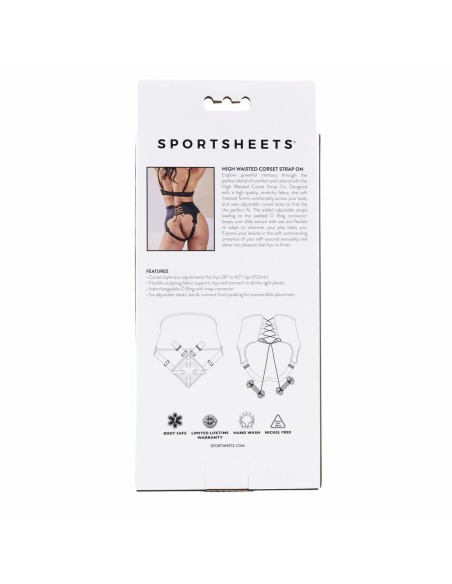 Harnais New Comers Sportsheets Noir