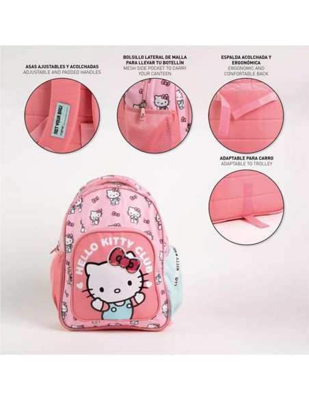 Sac à dos enfant Hello Kitty Rose