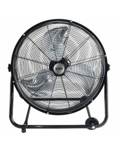Ventilateur de Sol EDM 33933 Noir 180 W Ø 60 cm Ø 60 x 70 cm Avec des roues