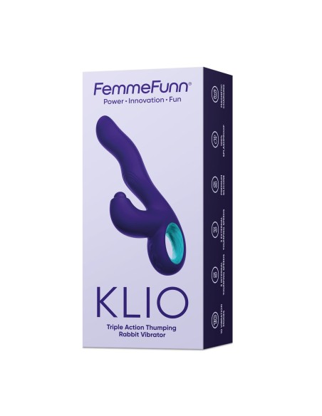 Vibrateur G-Spot FemmeFunn Klio Violet
