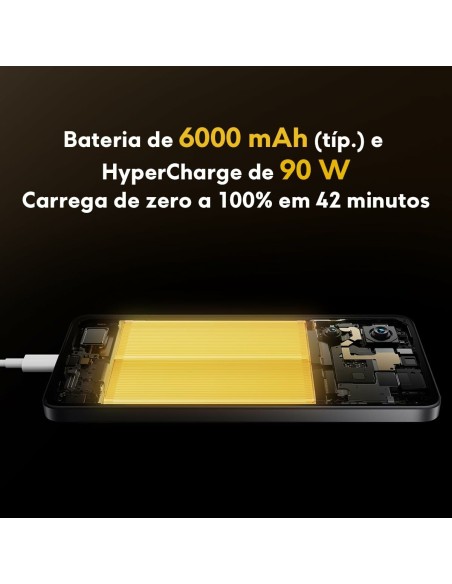 Smartphone Xiaomi XIA-SP POCO X7P 5G 12-256 YE Octa Core 12 GB RAM 256 GB Jaune 6,67"