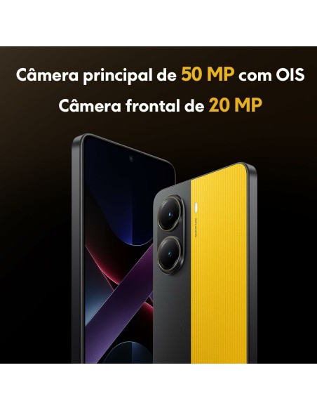 Smartphone Xiaomi XIA-SP POCO X7P 5G 12-256 YE Octa Core 12 GB RAM 256 GB Jaune 6,67"