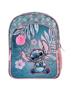 Cartable Stitch Bleu Rose 40 x 30 x 20 cm