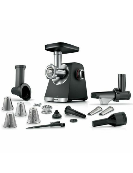 Hachoir BOSCH MFWS660B Noir Métal Acier inoxydable Plastique 500 W