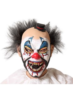 Masque Halloween Noir Clown