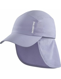 Casquette de Sport Salomon Cross+  Bleu Taille unique Running