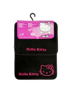Set de tapis de voitures Hello Kitty Noir Rose (4 pcs) 2