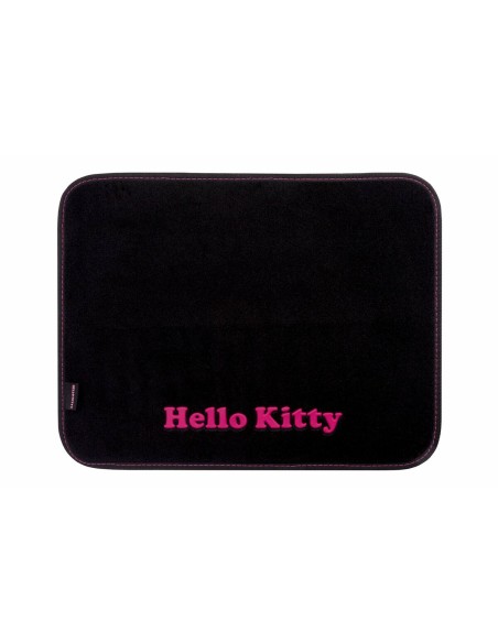 Set de tapis de voitures Hello Kitty Noir Rose (4 pcs)