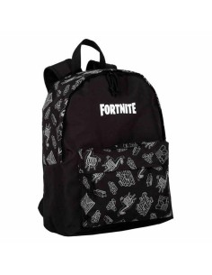 Cartable Fortnite Dark black Noir 41 x 31 x 13,5 cm Réfléchissant