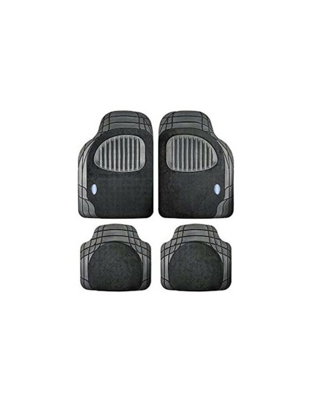 Set de tapis de voitures Goodyear GOD9024 Universel Noir (4 pcs)